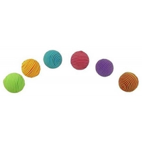 Pritax Ball with Rattle 6-pack