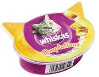 Whiskas Temptations Kyckling & Ost 60 g