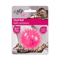 All For Paws Bright blinkande boll rosa