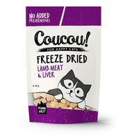 Coucou! Frystorkat Lamm & Lever, 40 g
