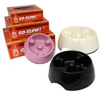 Dog It Matskål Go Slow Vit 300 ml