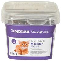 Dogman Cat Minibitar Anti-hårboll 75g