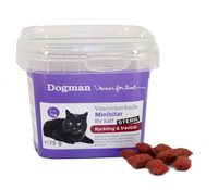 Dogman Katt Minibitar Kyckling & Tranbär 75g