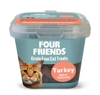 Four Friends Cat Treat Turkey 100g