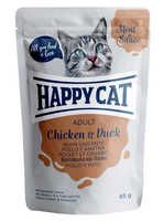 HappyCat portionspåse kyckling & anka