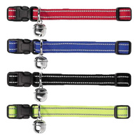 Hunter Katthalsband Reflex Stretch (Röd)