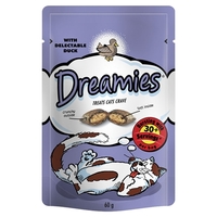 Kattgodis dreamies anka 60g