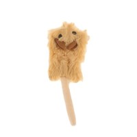 Kattleksak Flat Mouse, Beige