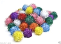 Kattleksak Glitterboll Mix