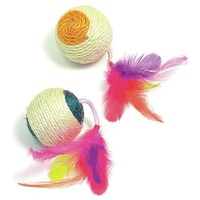 Kattleksak sisal boll