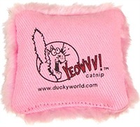 Kattleksak yeowww Catnip kudde Rosa