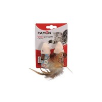 Kattleksaker 2-pack tygmöss