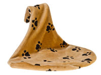 Kattsäng Element Plysch Beige/Tass