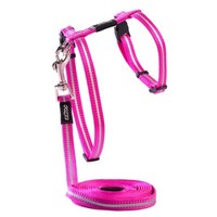Kattsele Rogz Alleycat rosa XS
