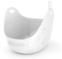 Litterbox vit med spade