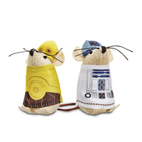 PCO Star Wars C-3PO/R2-D2 Kattleksak