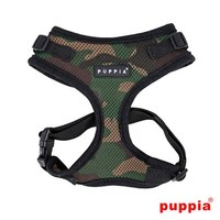 PUPPIA RITEFIT KATTSELE CAMO GRÖN, S