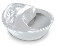 Raindrop vattenfontän vit keramik, 1,8 liter