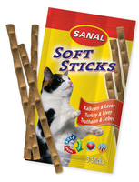 Sanal Soft Sticks Kalkon & Lever 3 sticks