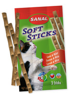 Sanal Soft Sticks Lamm & Ris 3-pack