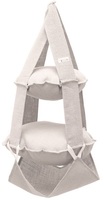 The Cat's Trapeze vit jute - 2 våningar