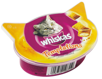 Whiskas Temptations med kyckling och ost